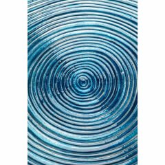 Melia Lacivert Dekoratif Tabak 46cm