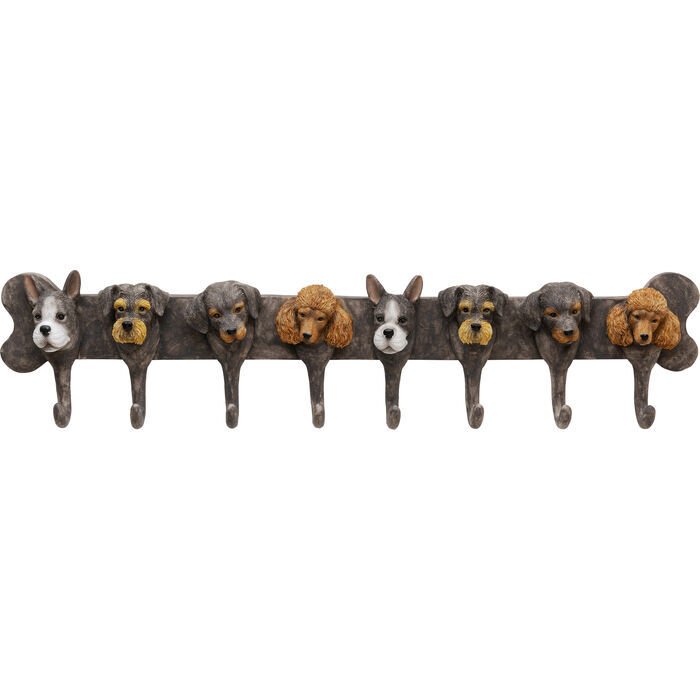 Coat Rack Dog Family 69cm