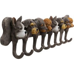 Coat Rack Dog Family 69cm