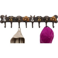 Coat Rack Dog Family 69cm