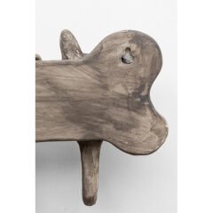 Coat Rack Dog Family 69cm
