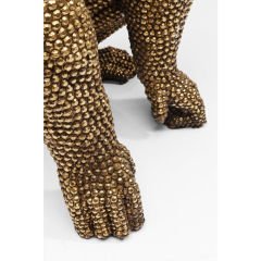 Gorilla Gold Dekoratif Obje 80cm