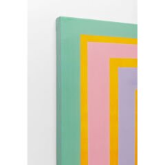 Canvas Picture Tendency Focus 140x140cm