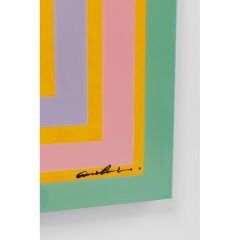 Canvas Picture Tendency Focus 140x140cm