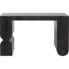 Console Curve Black 120x76cm