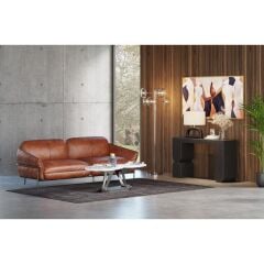 Console Curve Black 120x76cm