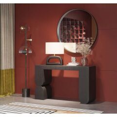 Console Curve Black 120x76cm