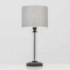 Cam Gövdeli Metal Abajur