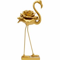 Rose Flamingo Gold Dekoratif Obje 63cm