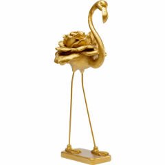 Rose Flamingo Gold Dekoratif Obje 63cm