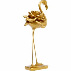 Rose Flamingo Gold Dekoratif Obje 63cm