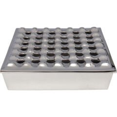 Square Silver Alüminyum Kül Tablası 25x25 cm
