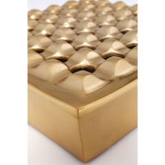 Square Brass Alüminyum Kül Tablası 25x25 cm