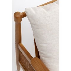 Arm Chair Cane Ahşap Berjer
