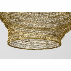 Cocoon Gold Çelik Toz Kaplama Sarkıt Avize