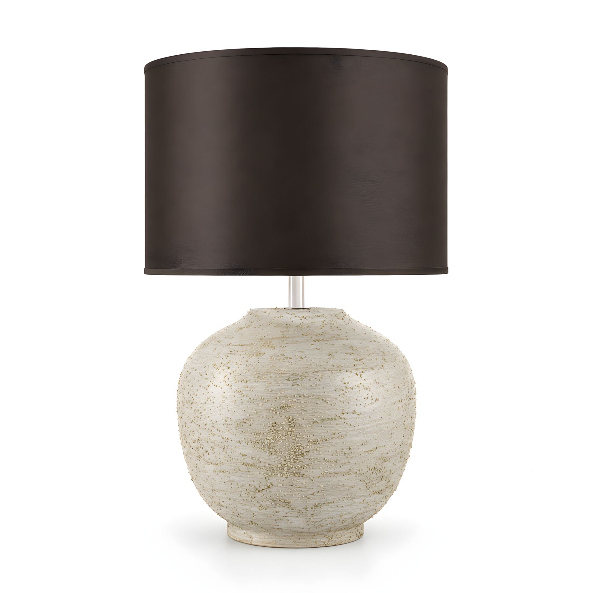 Lemir Açık Yeşil Gövde Siyah Başlık Dekoratif Abajur