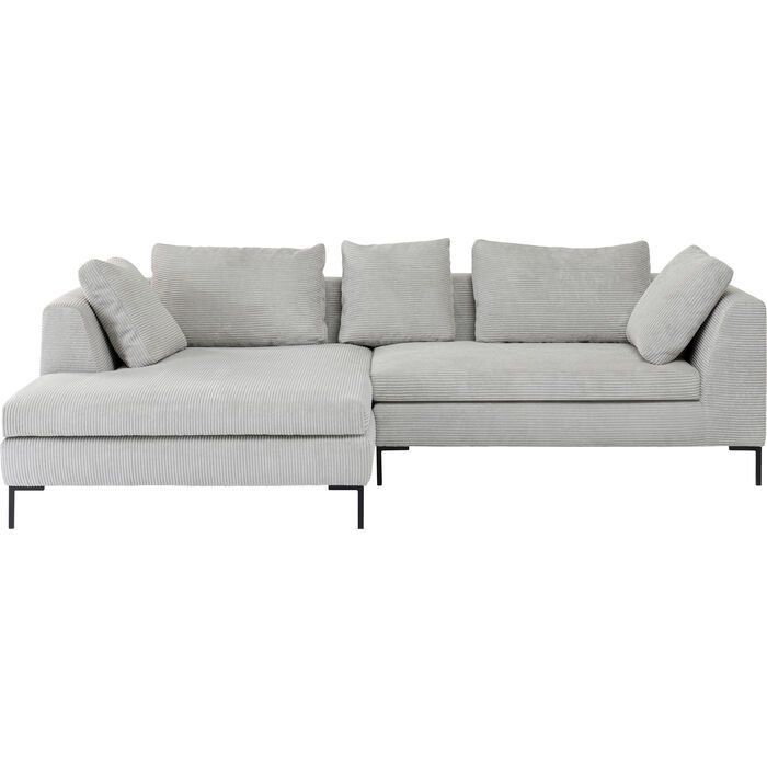 Sofa Gianni Kordon Gri Sol Köşe Takımı