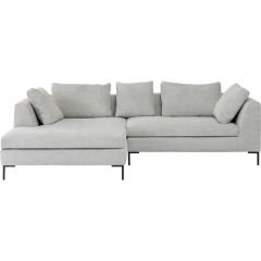 Sofa Gianni Kordon Gri Sol Köşe Takımı