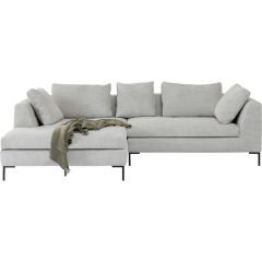 Sofa Gianni Kordon Gri Sol Köşe Takımı