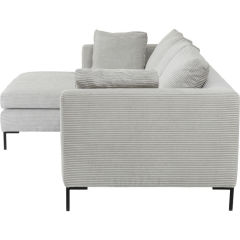 Sofa Gianni Kordon Gri Sol Köşe Takımı