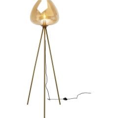 Floor Lamp Sphere Amber 146cm