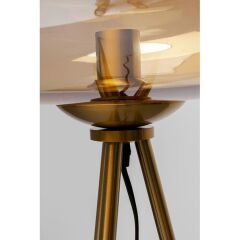 Floor Lamp Sphere Amber 146cm
