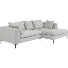 Gianni Cord Grey Right Köşe Kanepe