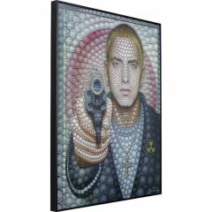 Frame 3D Hip Hop Star Tablo 70x57 cm