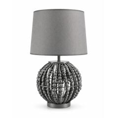 Meloni Antrasit Gövde Antrasit Başlık Dekoratif Abajur