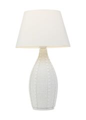 Moi Serisi Polyester Kabartmalı Abajur