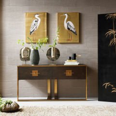 Heron Left Touched Resim 50x70cm