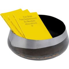 Nora Antrasit Dekoratif Kase 21cm