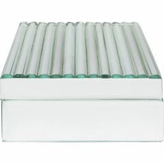 Elegant Silver Dekoratif Kutu