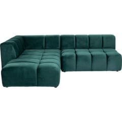 Belami Velvet Dark Green Left Köşe Kanepe