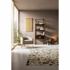 Pure Elegance Beige Çelik Berjer