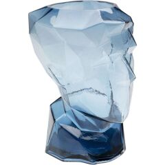 Vase Prisma Face Blue 30cm