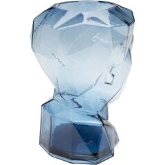 Vase Prisma Face Blue 30cm