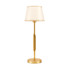 Blaze Gold Gövde Krem Başlık Dekoratif Abajur