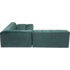Belami Velvet Dark Green Right Köşe Kanepe