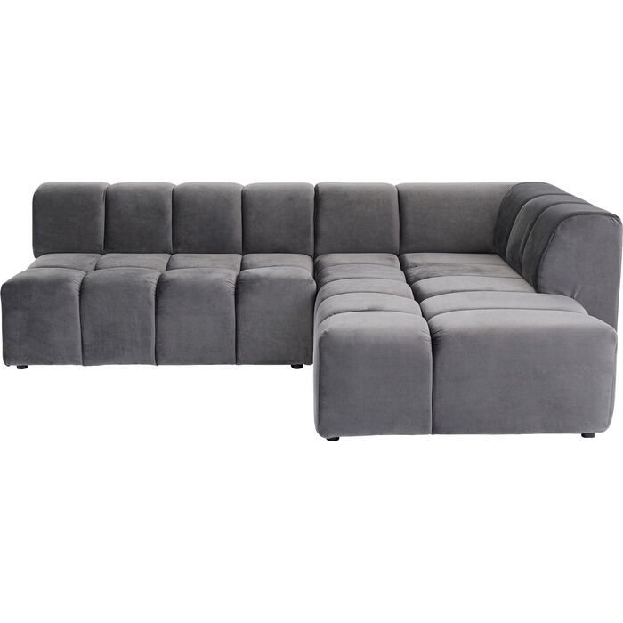 Belami Velvet Grey Right Köşe Kanepe