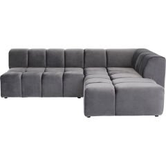 Belami Velvet Grey Right Köşe Kanepe