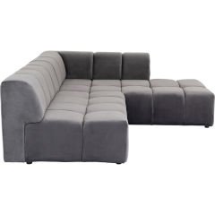 Belami Velvet Grey Right Köşe Kanepe