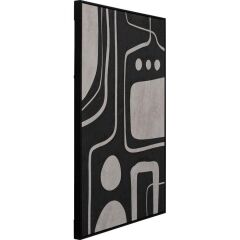 Canvas Picture Artistic Blacky 70x110c