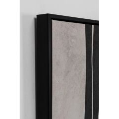 Canvas Picture Artistic Blacky 70x110c