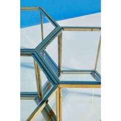 Comb Gold Çelik Orta Sehpa