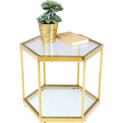 Comb Gold Çelik Orta Sehpa