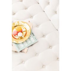 Milchbar Bej Yataklı Kanepe 219cm