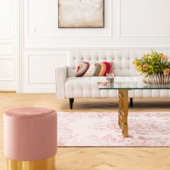 Milchbar Bej Yataklı Kanepe 219cm
