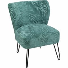 Armchair Palm Springs Blue Berjer