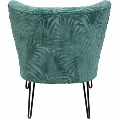 Armchair Palm Springs Blue Berjer